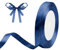 Geschenkband Dunkelblau 10mm x 23m Satinband Dunkelblau Schleifenband Geschenkband Satinbänder für Geschenkverpackungen, Basteln, DIY, Nähen, Brautparty-Dekoration, Christbaumschmuck