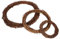 Levemolo 3St Weinrebe Kranz runder Weinrebenkranz Weinreben-Kranz-Reifen Weidenkranz Girlande Halloween Dekoration Halloween Decoration Schlichte Kränze zum Dekorieren kleine Kränze Rattan