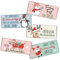 STEINBECK Minischokolade Weihnachten 5x18g - Rentier Weihnachtsmann Schneemann Pinguin - Vollmilch Geschenk Befüllung Adventskalender Tischdekoration Weihnachtsmann Wichteln