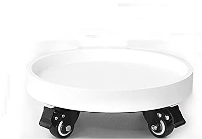 MYVVKIA Base para florero de plástico para Plantas, Resistente, con Capacidad para 120 kg, Bandeja rodante, Posavasos, Carrito para macetas, Base de exhibición
