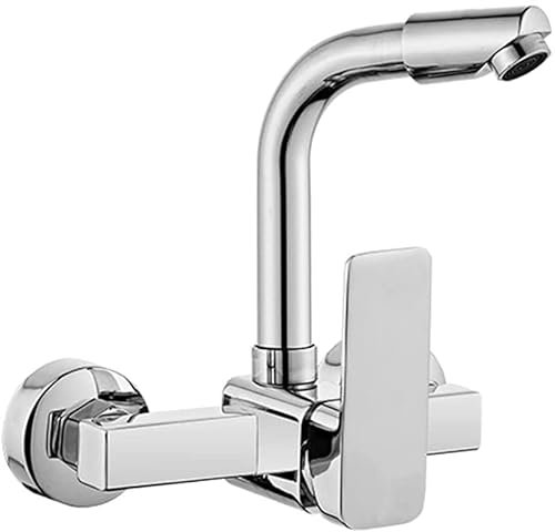 SnamicE Robinet mitigeur de Cuisine Robinet d'évier de Cuisine Mural Robinet d'évier de Cuisine Rotatif à 360 ° Robinet de Cuisine Robinet de Cuisine-C-Dual Mode, D-Single-Mode,D-Single-Modus