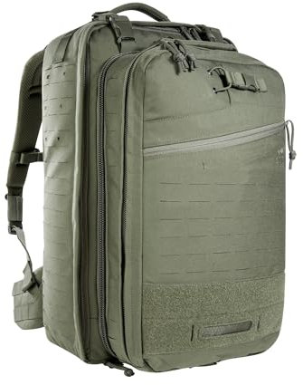 Tasmanian Tiger TT First Responder Move On MKIII 40 Liter Medic Pack, Notfall-Rucksack für Sanitäter, Erste Hilfe, Einsatz-Kräfte mit abnehmbaren Front-Rucksack; Oliv