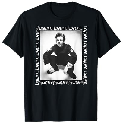 Offizielles YUNGBLUD Low Life Song Ikonische Punk-Popmusik T-Shirt