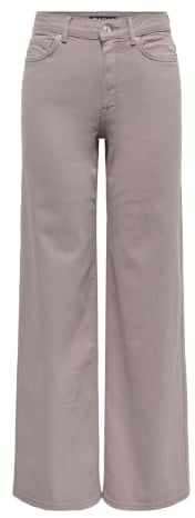 ONLY Female Jeans mit weitem Bein ONLMADISON Hohe Taille Weiter Beinschnitt Jeans