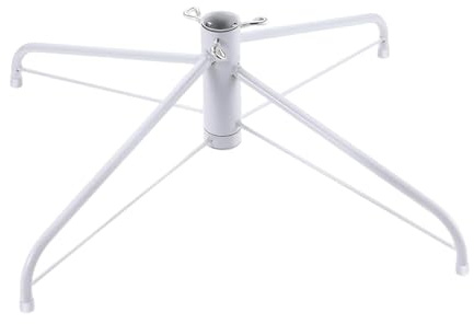 Gitohoni Supporto per Albero di Natale in Metallo, Ricambio per Albero di Natale, Base in Metallo Pieghevole, Stabile E Richiudibile per Decorazioni Natalizie, Tubo da 32 mm x 50 cm