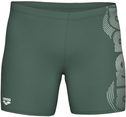 ARENA M Swim MID Jammer Graphic Green - 7