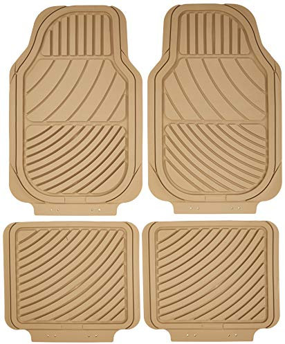 Sumex Carat Universal-Gummifußmatten beige (4-teilig)