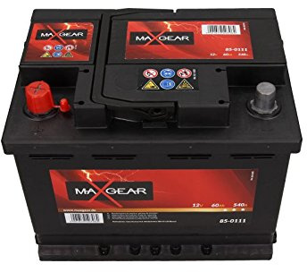 MAXGEAR 560 127 054 Starterbatterie 60Ah 12V 540A B03 DIN/ISO L2 Kompatibel mit CHEVROLET CAPTIVA C100, C140, DACIA Duster II, OPEL ANTARA, LADA Niva 2121, 2131