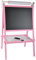 Holz-Magnet-Standtafel, inklusive Zubehör (Rosa)