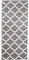 Carpeto Teppich Läufer Flur - Marokkanisches Teppichläufer – Kurzflor, Weich - für Wohnzimmer Schlafzimmer - ÖKO-TEX Zertifiziert - Furuvik Kollektion - Grau - 80 x 500 cm