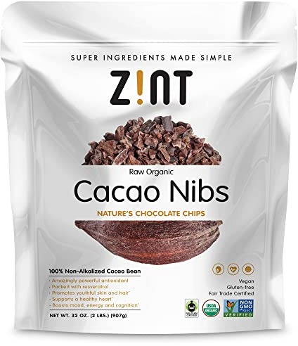 Zint, Organic Raw Cacao Nibs 32oz
