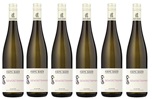 Vino blanco Gewürztraminer Hans Baer 75 cl caja de 6 botellas