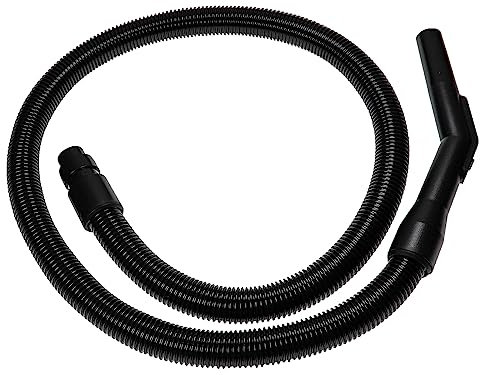 vhbw Ersatz Schlauch kompatibel mit Siemens Super 2400 Electronic, Super 500 Staubsauger - Flexibel, 1,8 m + Handgriff, 35 mm Rundanschluss