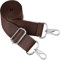 BOACAY Wide Shoulder Bag Strap Replacement with Clips for Laptop, Camera, Handbag, Changeable Crossbody Bag Strap, Universal & Adjustable