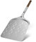 BURNHARD Palino per Pizza con Pala in Alluminio Perforata e Manico in Legno di Acacia, incl. meccanismo a innesto, Resistente alle Temperature dei forni per Pizza: 72,2 cm x 29 cm x 1,6 cm