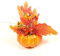 ENLACE Kürbis Deko, Künstliche Kürbis-Dekorationen, mit Granatapfel und Gelb Gebogene Melone, Kürbis Tischdekoration für Halloween Thanksgiving Erntedankfest Herbst Dekoration