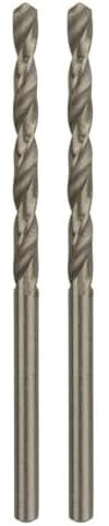 Bosch Professional 2 608 585 842 - Brocas metálicas HSS-Co, DIN 338 (3 x 33 x 61 mm) (Paquete de 2)