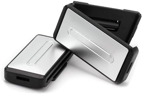 Msagkah 2Pcs Clip de Ceinture de Sécurité de Voiture, Ajusteur de Ceinture de Sécurité, Boucle de Ceinture de Sécurité Universelle pour Détendre les épaules et le Cou (Argent)