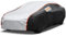 10 Capas Funda Coche Exterior Impermeable Funda Coche para Sedán con Cremallera, Forro de Algodón, Anti-UV Resistente a la Lluvia, Nieve, Viento, Polvo y Rasguño Al Aire Libre 528 * 198 * 150cm
