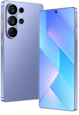 Fine Life Pro Entsperren Telefon, 4G-LTE FDD TDD Smartphone, Dual SIM Karte, Lagerung 16GB ROM, 128GB Erweiterung, 6,6-Zoll Android Telefon, Metallrahmen, kein Vertragstelefon (18blue)