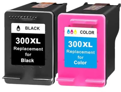 PZPSEQGM Kompatible 300xl Tintenpatrone Arbeiten mit 300 300xl Kompatibel mit Deskjet F4280 F4580 D2560 D2660 D5560 und Photosmart 100 110 120 C4680 Drucker(Tri-Color)