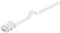 Cable Plano Gigabit LAN de Ethernet Cable de Red 7 m - Blanco