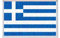 Greece/Greek - 'Rustic Style' National Country Flag - Jumbo Fridge Magnet