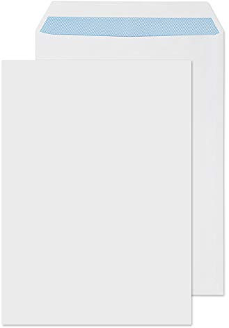 Blake Purely Everyday C4 324 x 229 mm 95gsm Self Seal Pocket Envelopes (FL3891) White - Pack of 250