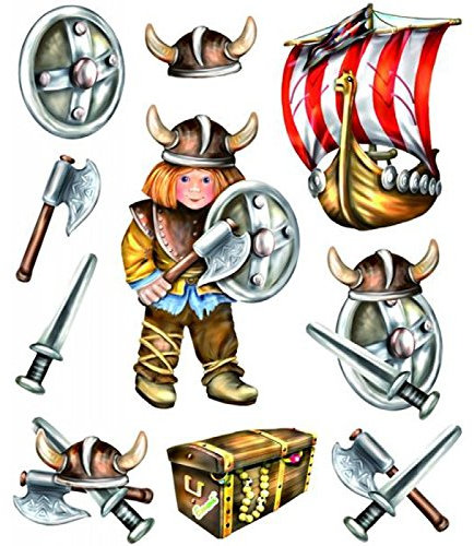 Hobbyfun 3 D Sticker XXL, Wikinger