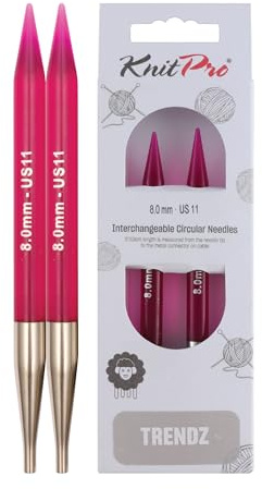 KnitPro Trendz Interchangeable Circular Needles 5 (13cm) | 8.00mm