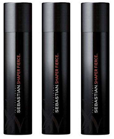 Sebastian Shaper Fierce Ultra Firm Finishing Hairspray, 10.6 Oz (Pack of 3) by Sebastian [Beauty] (English Manual)