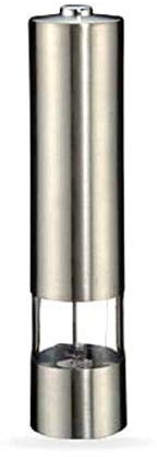 Elektrische Pfeffermühle Edelstahl Salz Gewürzmühle Design Salzmühle Mahlen Sie Ihre Gewürze einfach und praktisch per einhändigem Knopfdruck! Aus hochwertigem Edelstahl mit Beleuchtung!