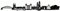 Samunshi® Magdeburg Skyline Aufkleber Sticker Autoaufkleber City Gedruckt - 15x2,4cm schwarz
