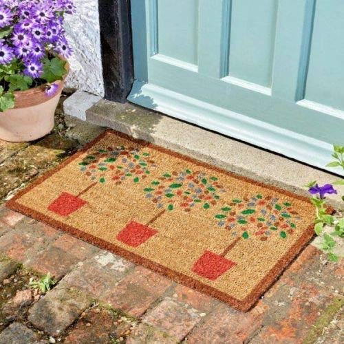 Bay Trees Design Coir Doormat (75 x 45cm)