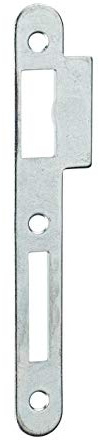 Thirard – Schließblech aus Stahl für Schließzylinder Monomax mit Riegel, 1/2 Umdrehungen – 46102