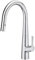 Roca A5A812AC00 Mezclador Cocina, Syra, Caño Extraible Ducha, Cold Start, Cromo