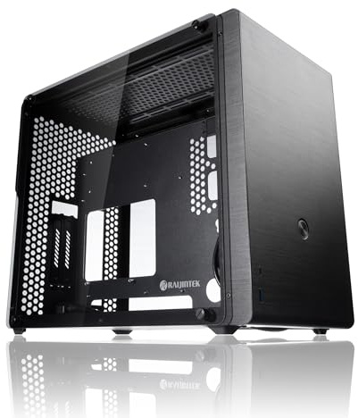 Raijintek compatible Ophion M Evo TGS Micro-ATX Gehäuse, Tempered Glass - schwarz