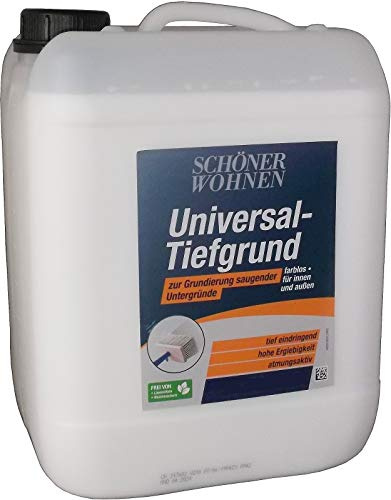 SchönerWohnen Universal Tiefgrund Farblos Innen und Aussen (15 Liter)