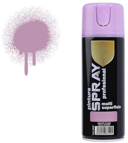 H HANSEL HOME Pintura Spray Violeta Claro 400 Ml