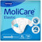 MoliCare Premium Elastic Slip: bei mittlerer Inkontinenz für Frauen und Männer; 6 Tropfen, Gr. XL, (140-175 cm Hüftumfang), 14 Stück