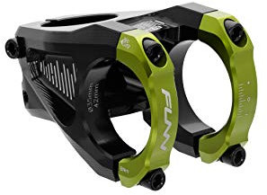 FUNN Equalizer Fahrradvorbau mit 10mm Gefälle oder Steigung, 35mm Lenkerklemme (Längen 42mm, Grün)