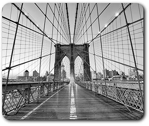Destination Vinyl ltd New York Brooklyn Bridge USA Mouse Mat Pad Computer PC Laptop Gaming Office Home Desk Accessory Gadget #42634