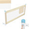 Trintion Rausfallschutz Bett 200x80cm Portable Rausfallschutz boxspringbett Höhenverstellbar Bettgitter Rausfallschutz für Familienbett und Kinderbet