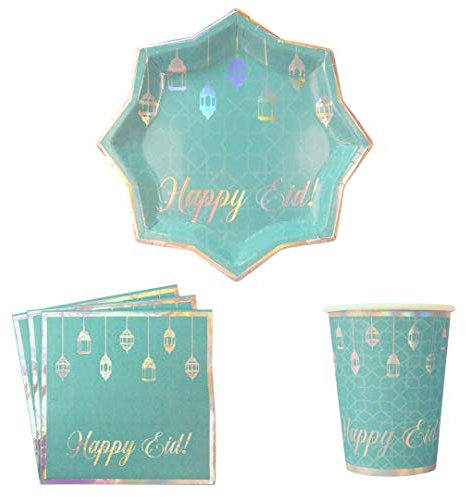 Peacock Supplies - Pack fête de l'Aïd - Sarcelle et irisé