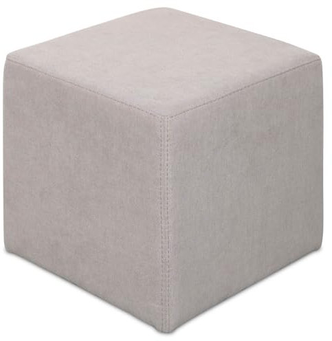 Staboos Sitzwürfel 42cm - Hochwertiger Sitzhocker Pflegeleichter Pouf Hocker - Sitzpouf mit nur 4kg - Sitzcube als perfekte Sitzgelegenheit (Coral 19)
