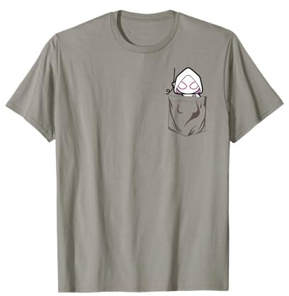 Marvel Spider Gwen Left Chest T-Shirt