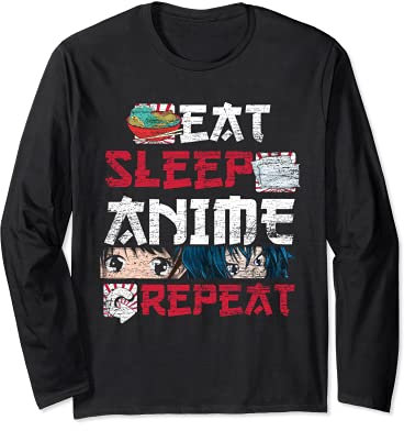 Kawaii Animé Otaku Japon Manga Japonais Bol De Ramen Manche Longue