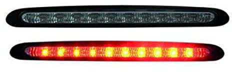 DM Autoteile 137347 3 Bremsleuchte Schwarz Zusatzbremsleuchte kompatibel für Seat Leon (1P1) 05-09