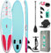 FunWater Tabla de Stand Up Paddle Inflable Tabla de Surf Sup Completo Paddleboard Accesorios Remo Ajustable,Bomba,Mochila de Viaje,Correa,Bolsa Impermeable,Paddleboard Adulto