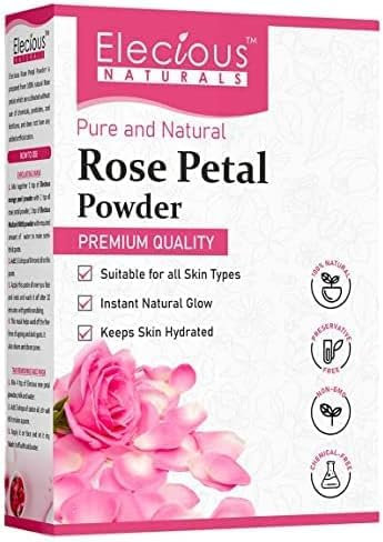 NACHT Pure Rose Petals Puder für Gesicht und Haut, 200 g